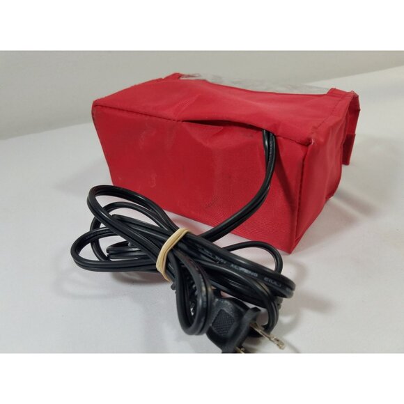 Remington Hot Rollers Curlers Travel Set 10 Red Black Compact WORKS H-1015 - Picture 6 of 8